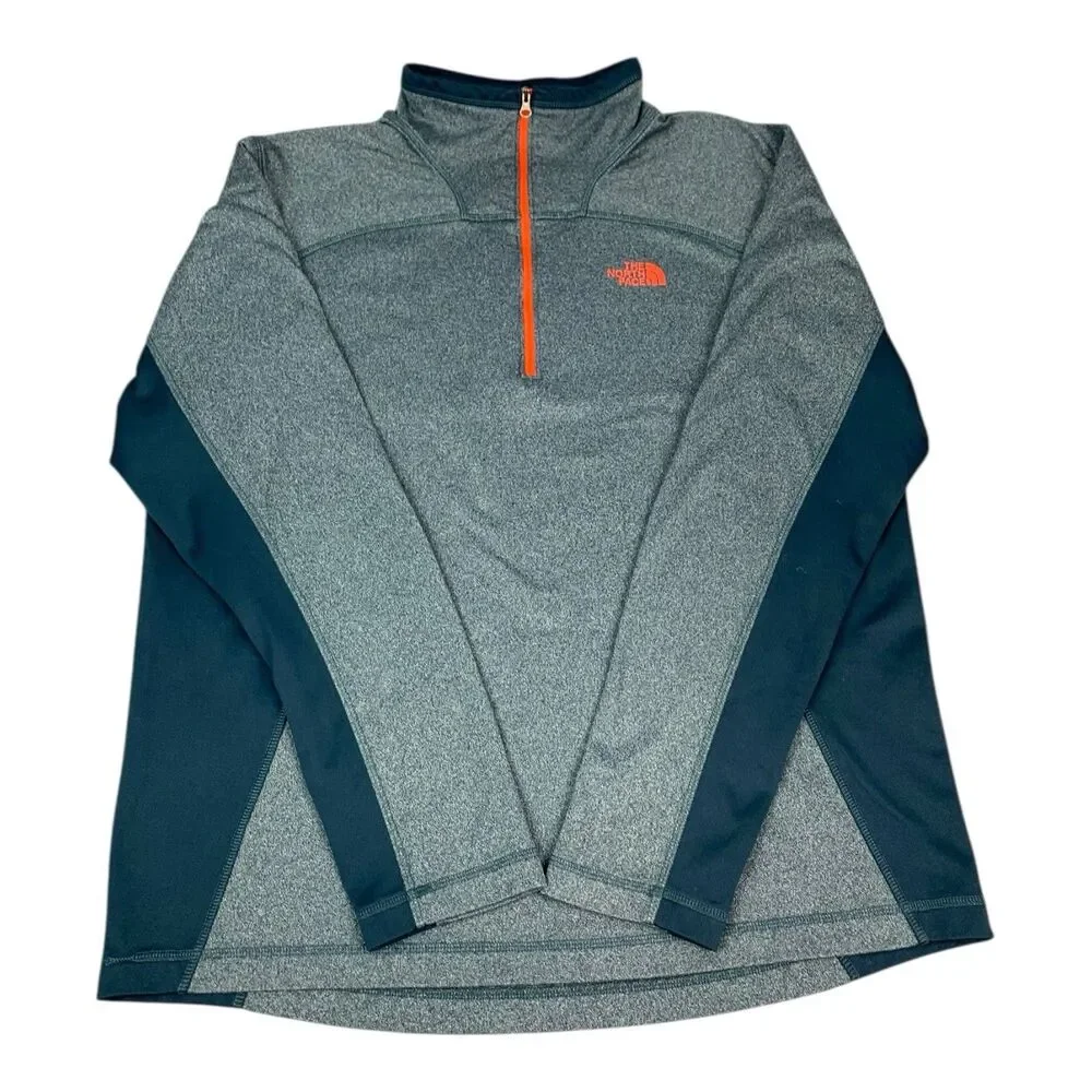 The North Face Essential ¼ Zip Pullover (CP4A) BLUE - Men’s Size Large